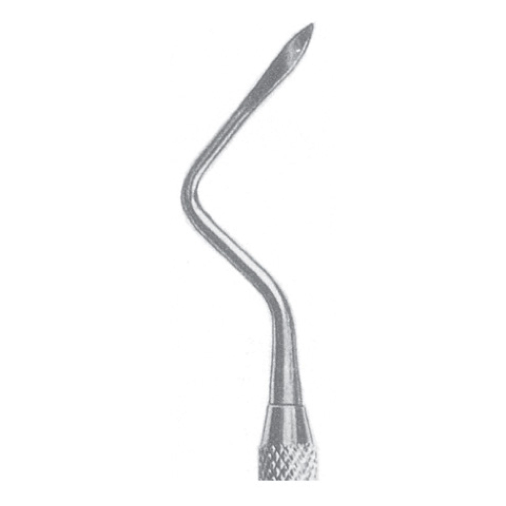 Root Elevator Heidbrink curved a Dental Instrument by Gavin Industries